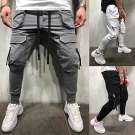 Men Pants Fashion Jogger Pants Men Fitness Gyms Pants for Runners Clothing Autumn Sweatpants