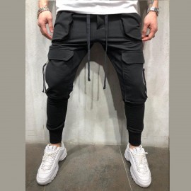 Men Pants Fashion Jogger Pants Men Fitness Gyms Pants for Runners Clothing Autumn Sweatpants