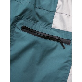 Mens 100% Cotton Solid Elastic Waist Long Pants