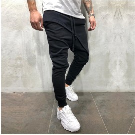 Men’s Joggers Pants Elastic Cotton Casual Tactical Pants Comfortable Breathable Drawstring Trousers Fitness Sport Cycling Hiking