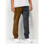 Mens Contrasting Color Pocket Ankle Length Cargo Pants